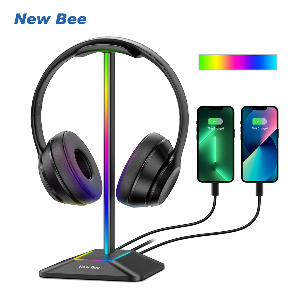 Esports Gaming Headphones - جديد Bee Z8 RGB سماعات حامل