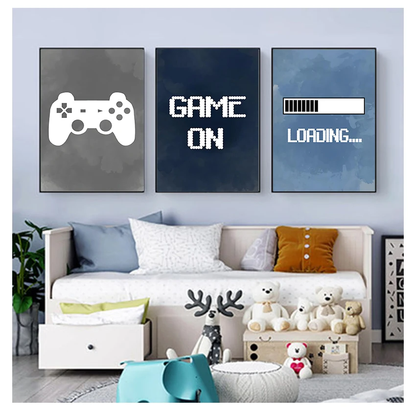 Video Gaming & Esports Usd Acc - ديكور جداري لغرفة الأطفال، ملصقات حفلات