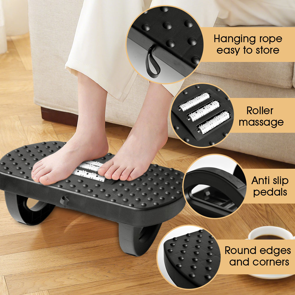 Footrest Under Desk - مسند قدم محمول للمكتب المنزلي مريح