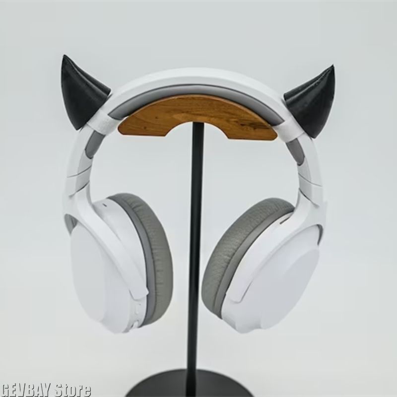 Esports Gaming Headphones - أغطية رأس على شكل قرون شيطانية