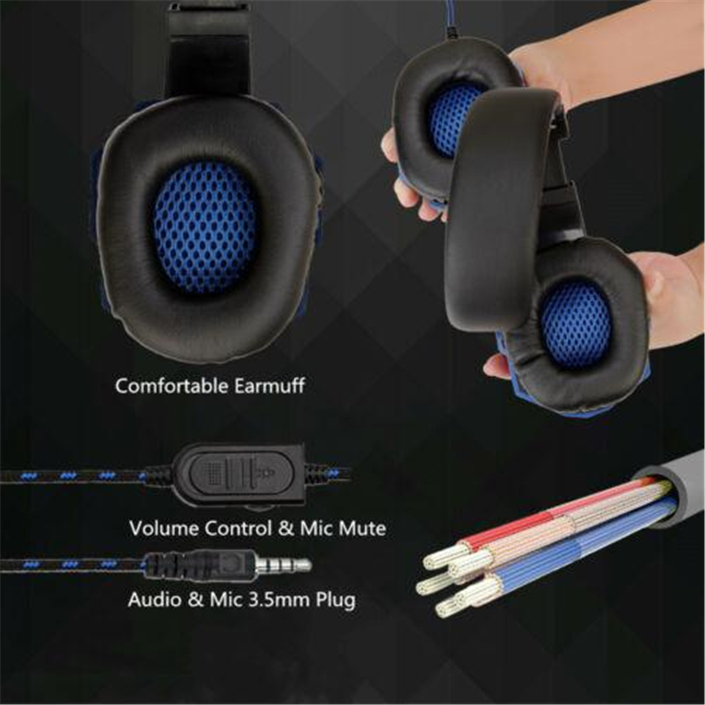 سماعات رأس سلكية للألعاب لجهاز - مراجعة Esports Gaming Headphones وسعره
