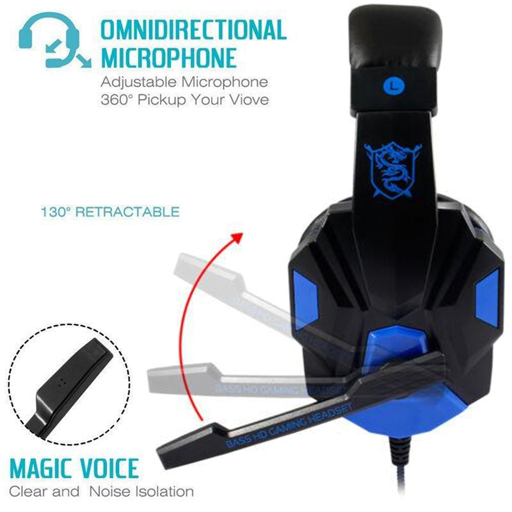 سماعات رأس سلكية للألعاب لجهاز - مراجعة Esports Gaming Headphones وسعره