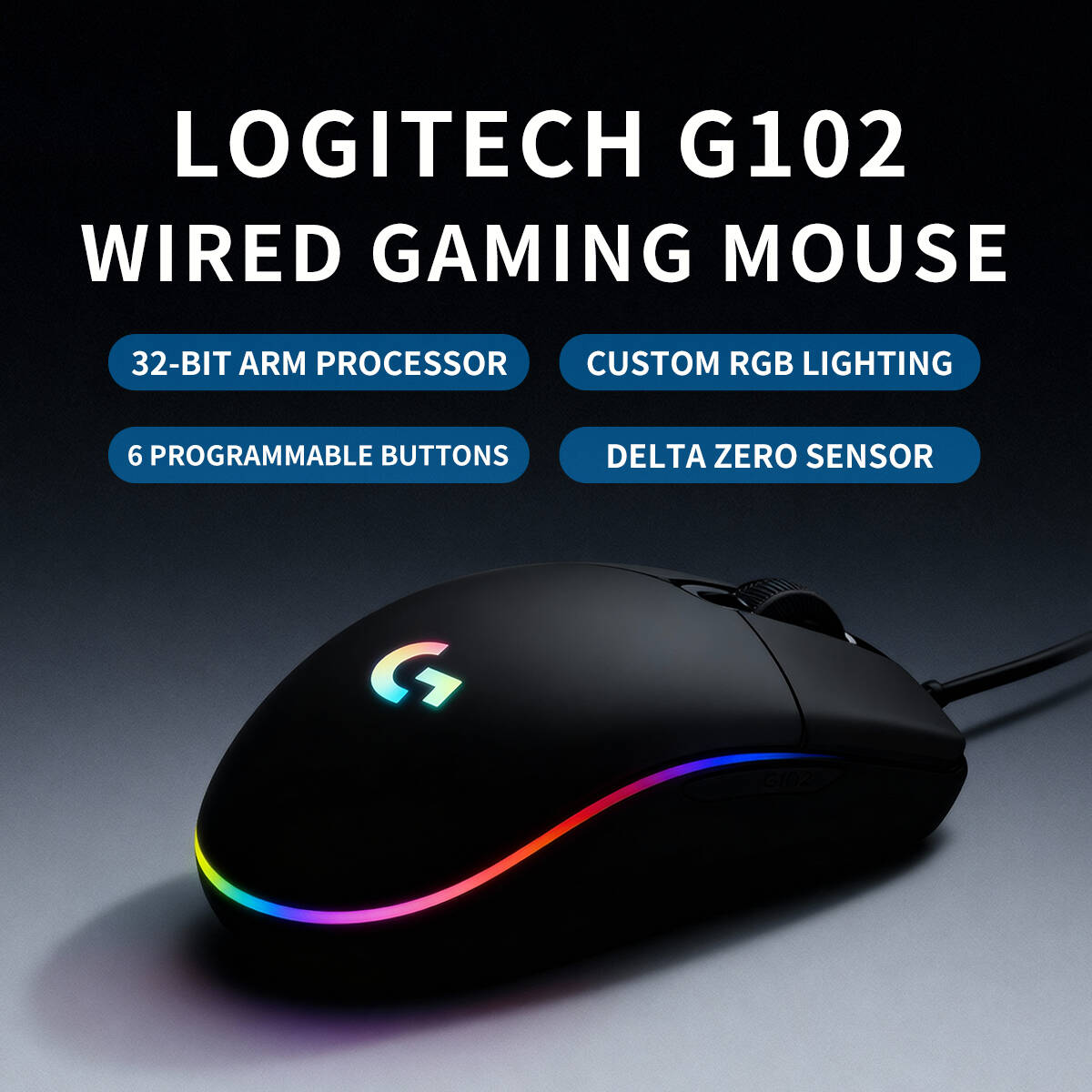 ماوس الألعاب لوجيتك G102 برودي - مراجعة Esports Online Gaming وسعره