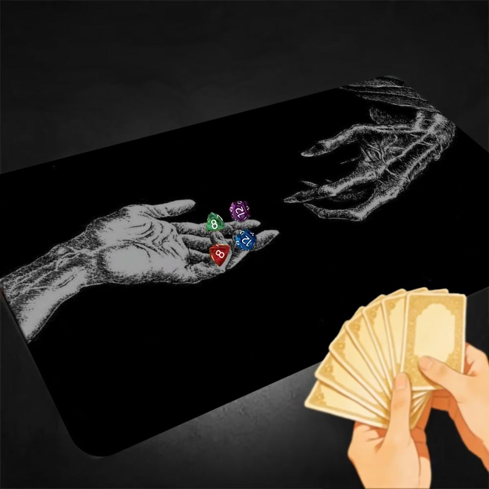 بساط لعب TCG بتصميم أيدي الإنس - مراجعة Esports Gaming Background وسعره