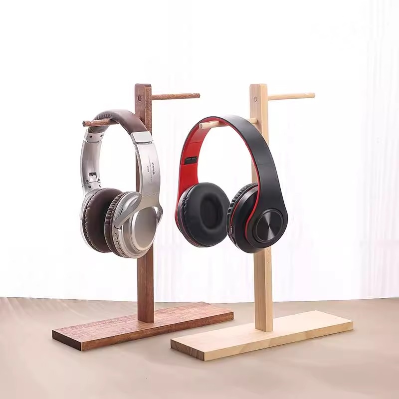 الخشب سماعة حامل سماعة رف شاشة - مراجعة Esports Gaming Headphones وسعره