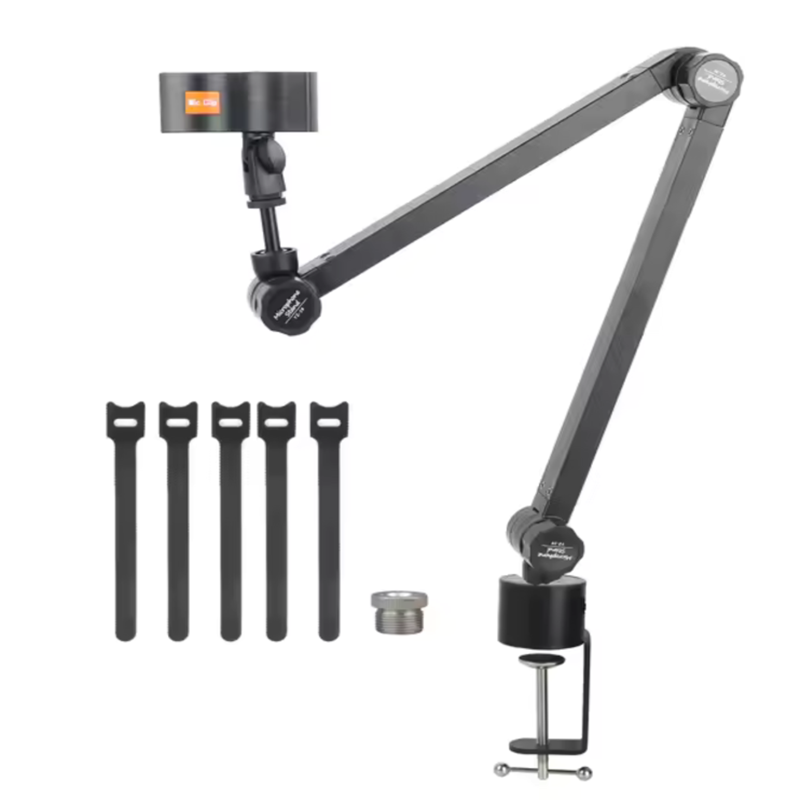 ذراع ميكروفون كبير الحجم يتحمل - مراجعة Microphone Arm Boom وسعره