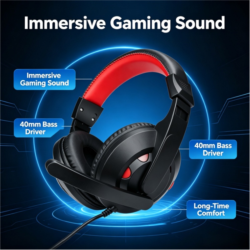 سماعات رأس A65 للتعليم عبر الإ - مراجعة Esports Online Gaming وسعره