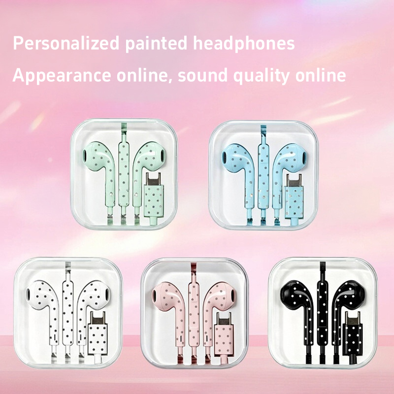 سماعات أذن لطيفة بنقاط البولكا - مراجعة Esports Gaming Earbuds وسعره