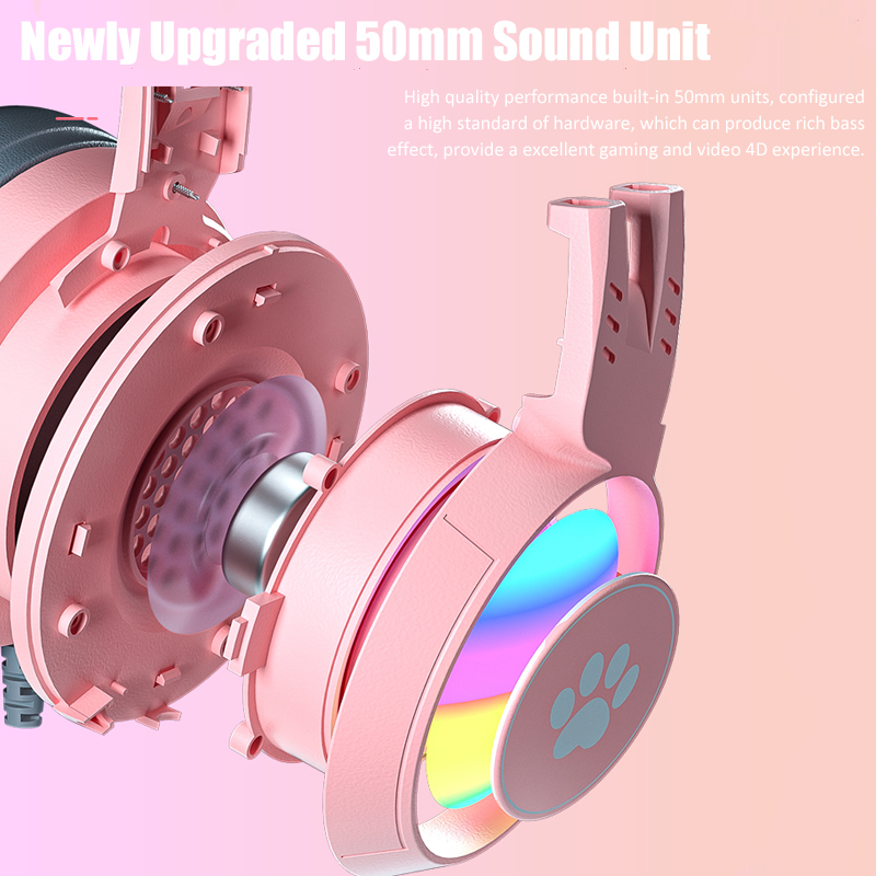 سماعات أذن القط اللطيفة مع ميك - مراجعة Esports Gaming Headphones وسعره