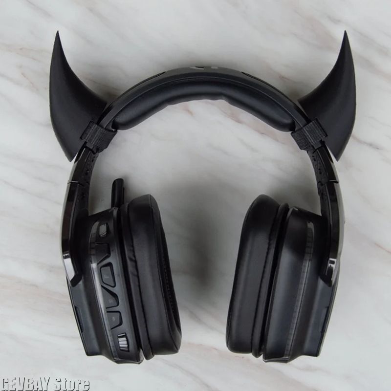 أغطية رأس على شكل قرون شيطانية - مراجعة Esports Gaming Headphones وسعره