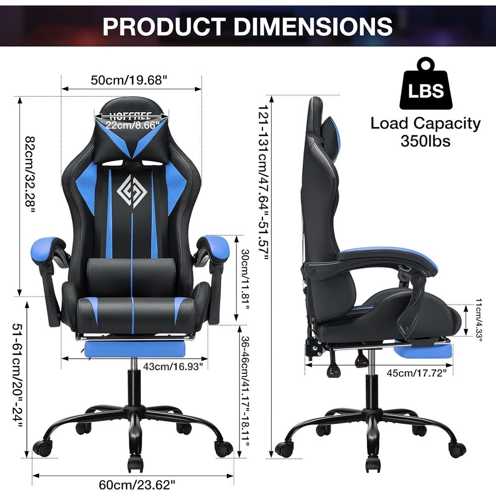 كرسي ألعاب LED مع خاصية التدلي - مراجعة Video Gaming & Esports Usd Acc وسعره