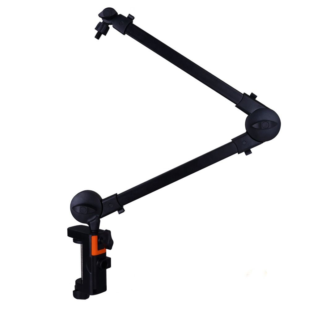 درجة احترافية 360 °   حامل ميك - مراجعة Microphone Arm Boom وسعره