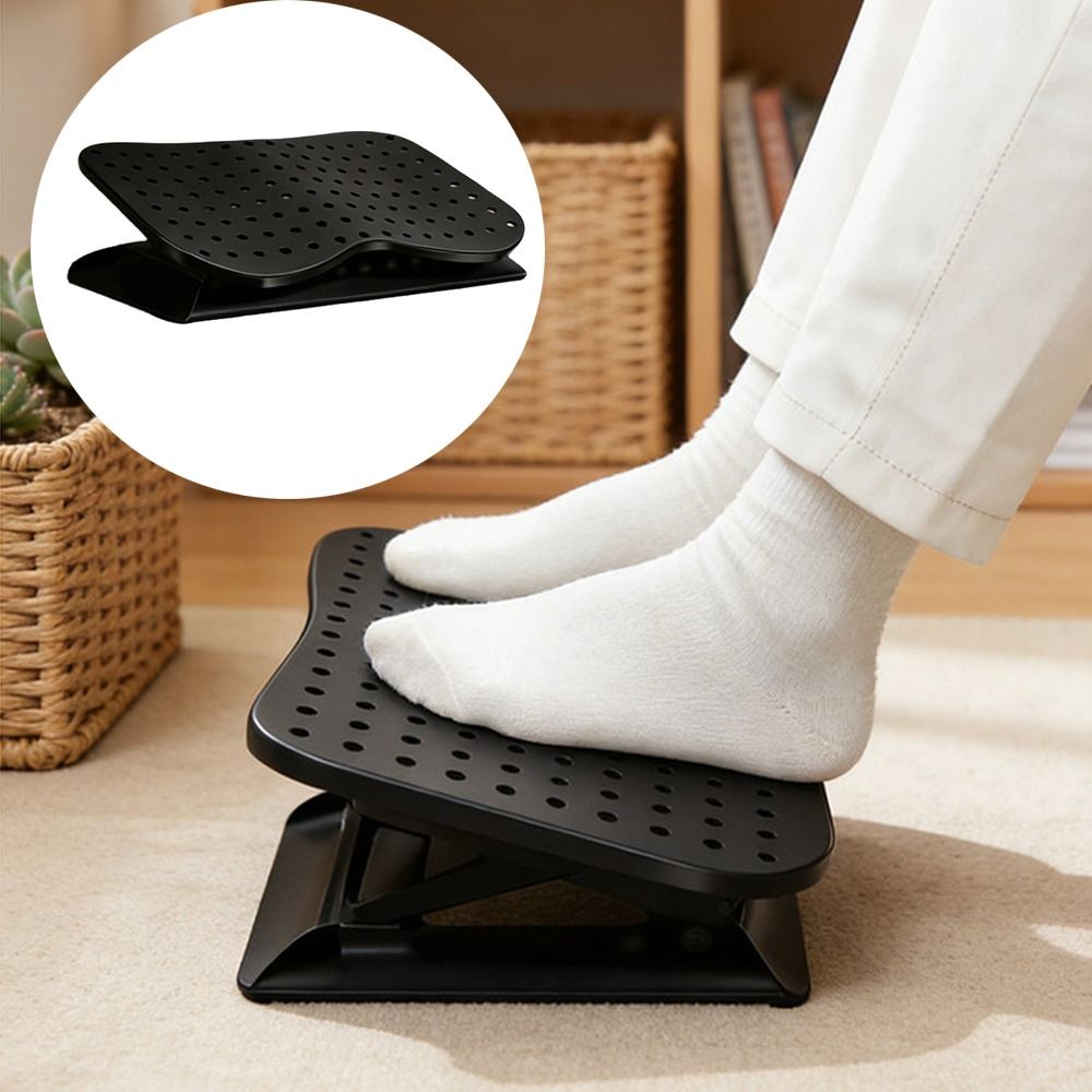 مسند قدم مريح للوضع تحت المكتب - مراجعة Footrest Under Desk وسعره