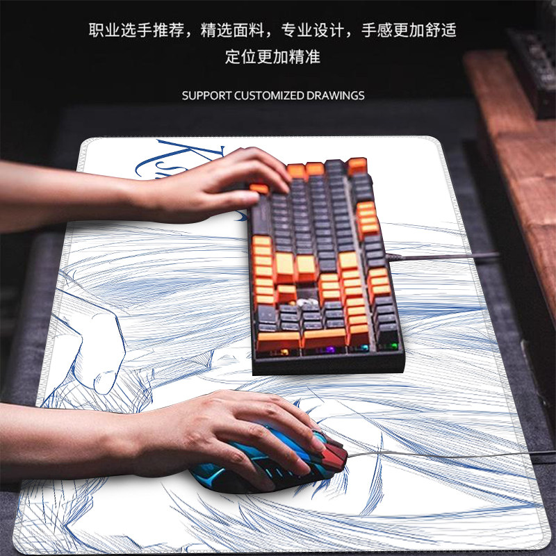 لوحة ماوس كبيرة بتصميم شخصية أ - مراجعة Esports Gamer وسعره