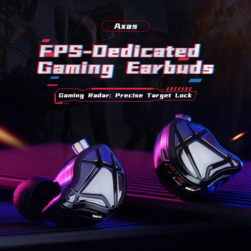    سماعات أذن KZ Axas FPS للأ - مراجعة Esports Gaming Headphones وسعره
